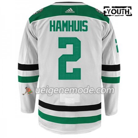 Kinder Eishockey Dallas Stars Trikot DAN HAMHUIS 2 Adidas Weiß Authentic